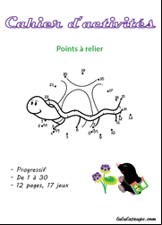 Cahier de points à relier à imprimer