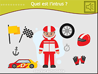 Jeu de l'intrus en ligne, métiers et activités