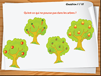 Jeu de quiz en ligne pour enfant de 5 ans et plus