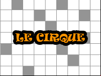 Jeu de mots croisés en ligne, le cirque
