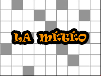 Jeu de mots croisés en ligne, la météo