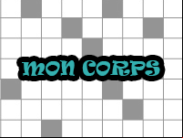 Jeu de mots croisés gratuits, mon corps